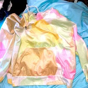 Shein velvet sweatshirt